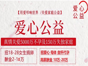 阿里地捐卵助孕生子 爱心志愿者招募